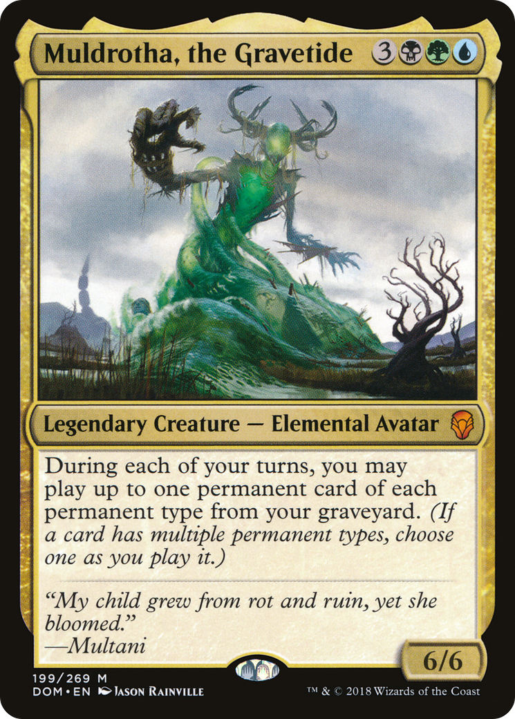 Muldrotha, the Gravetide (DOM-199) (Foil)