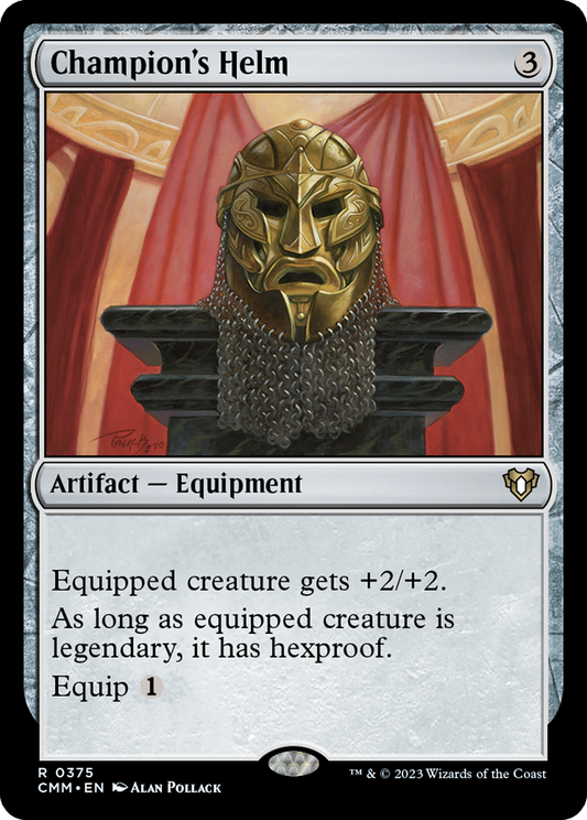 Champion's Helm (CMM-375) (Foil)