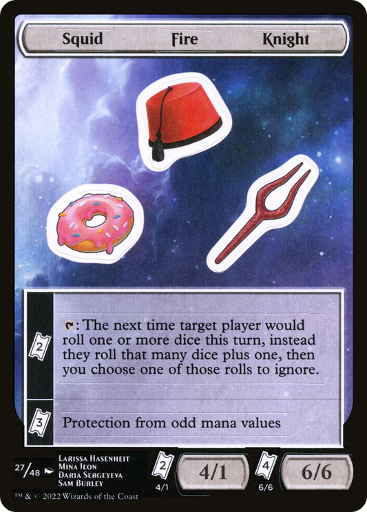 Squid Fire Knight (UNF-027)