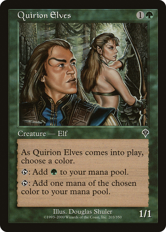 Quirion Elves (INV-203) (Foil)