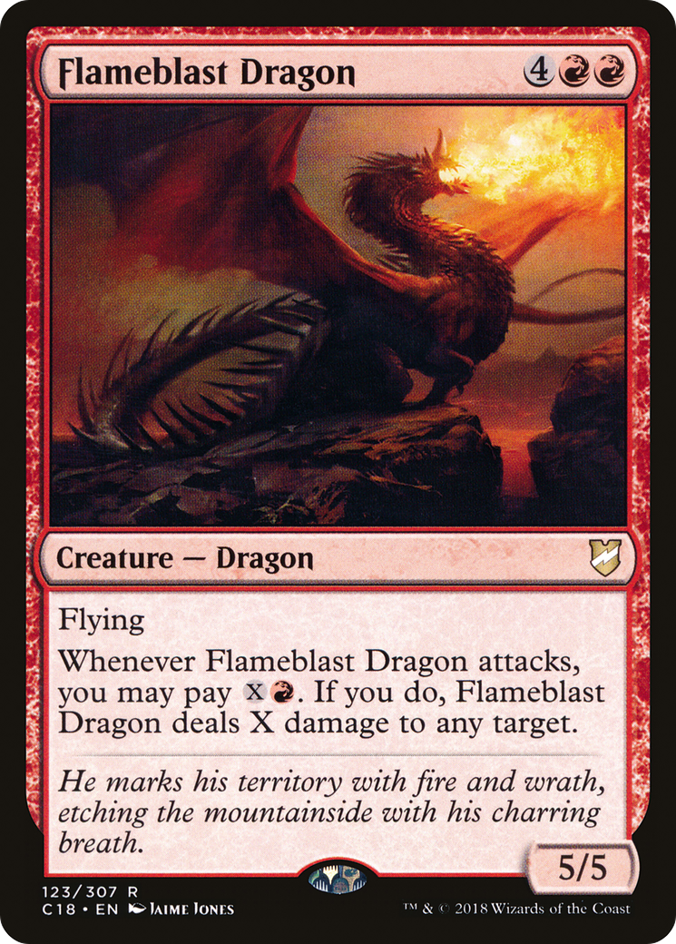 Flameblast Dragon (C18-123)