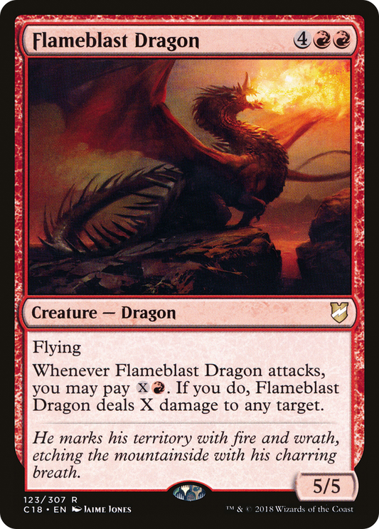 Flameblast Dragon (C18-123)