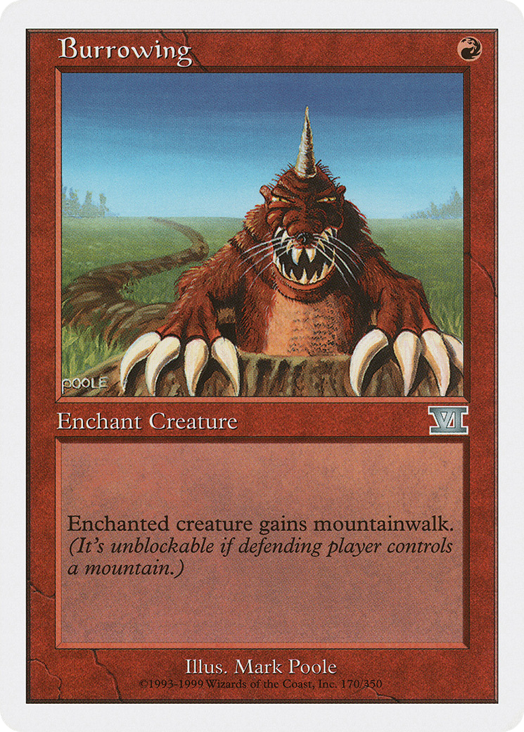 Burrowing (6ED-170)