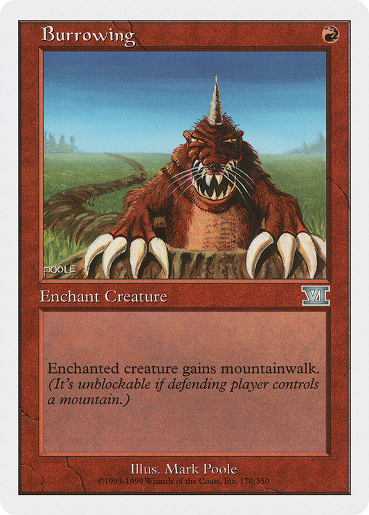 Burrowing (6ED-170)