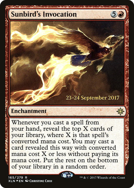 Sunbird's Invocation (PRE-165S) (Foil)