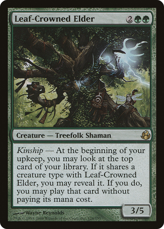 Leaf-Crowned Elder (MOR-128) (Foil)