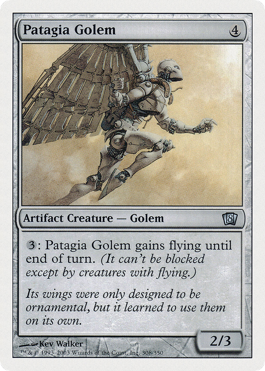 Patagia Golem (8ED-308★) (Foil)