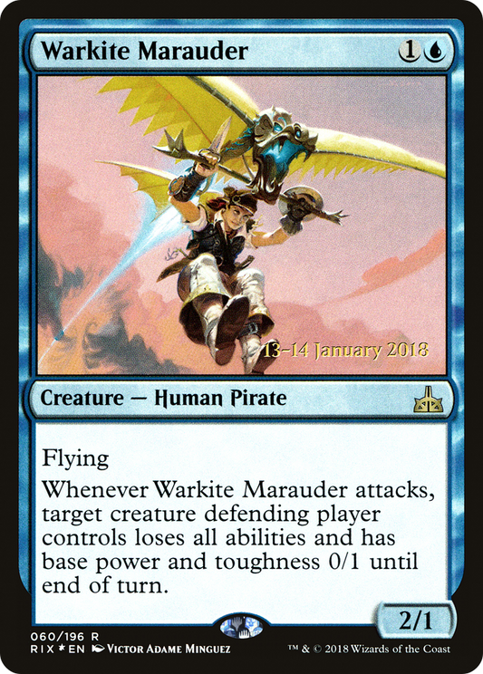 Warkite Marauder (PRE-60S) (Foil)