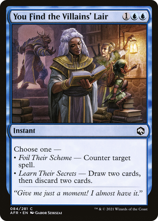 You Find the Villains' Lair (AFR-084) (Foil)