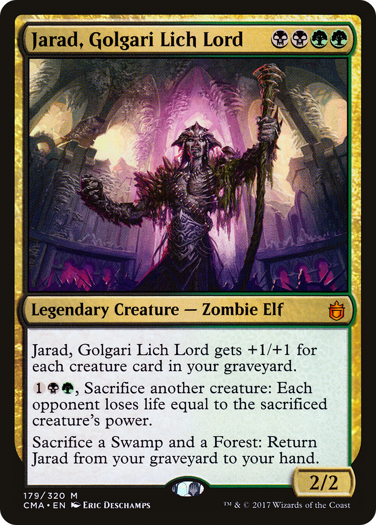 Jarad, Golgari Lich Lord (CMA-179)