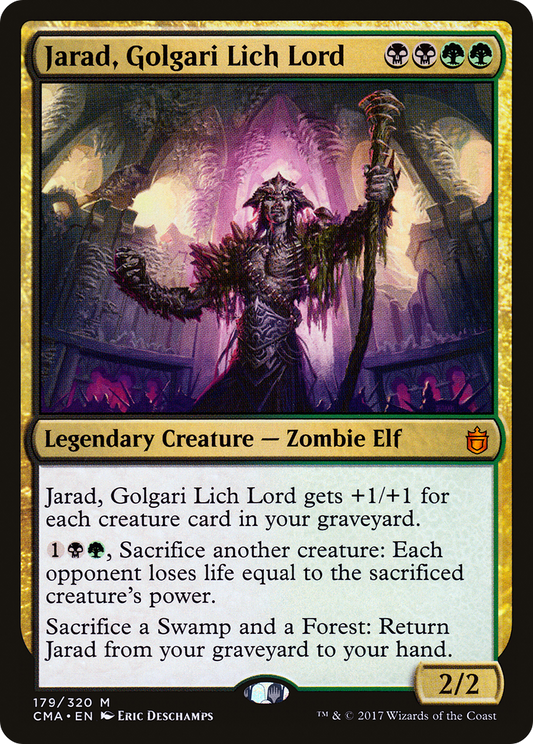 Jarad, Golgari Lich Lord (CMA-179)
