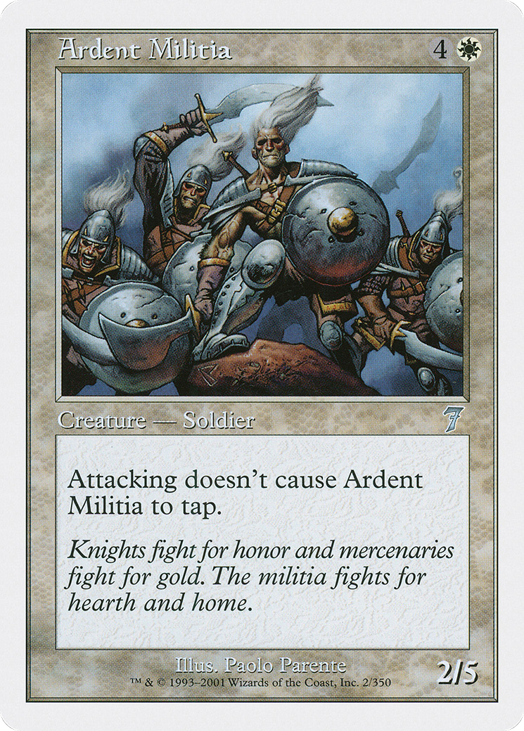 Ardent Militia (7ED-002)