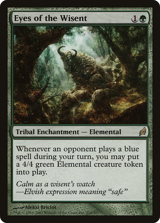 Eyes of the Wisent (LRW-210) (Foil)