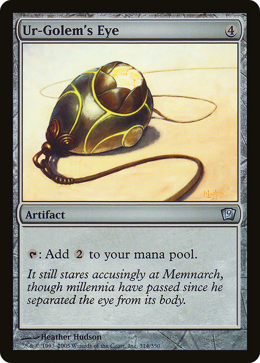 Ur-Golem's Eye (9ED-314★) (Foil)