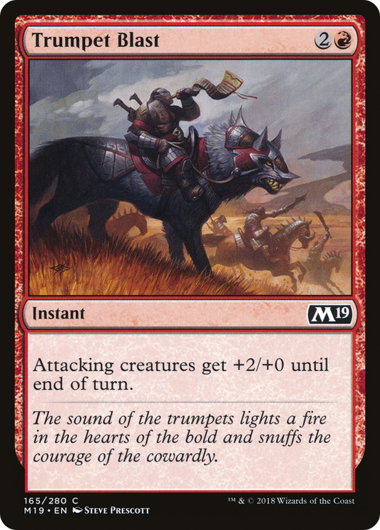 Trumpet Blast (M19-165) (Foil)