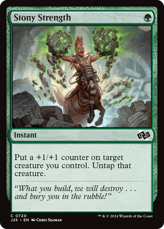 Stony Strength (J25-720)