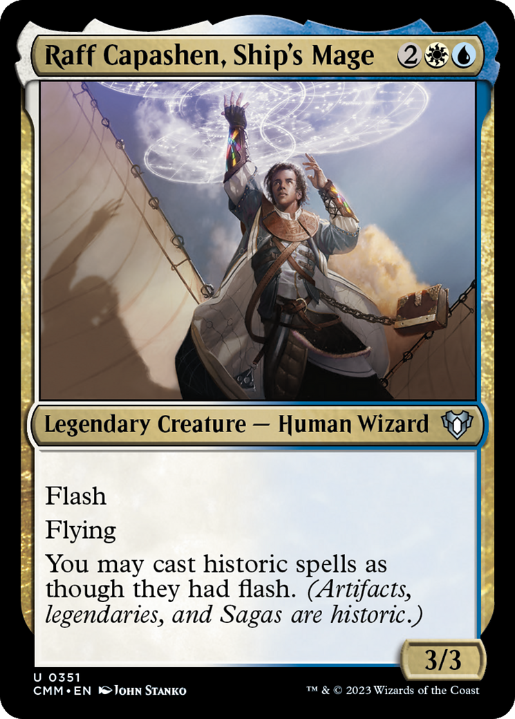 Raff Capashen, Ship's Mage (CMM-351) (Foil)