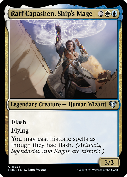 Raff Capashen, Ship's Mage (CMM-351) (Foil)