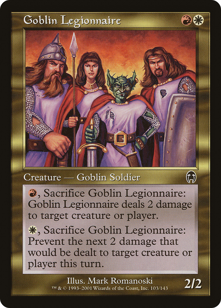 Goblin Legionnaire (APC-103) (Foil)