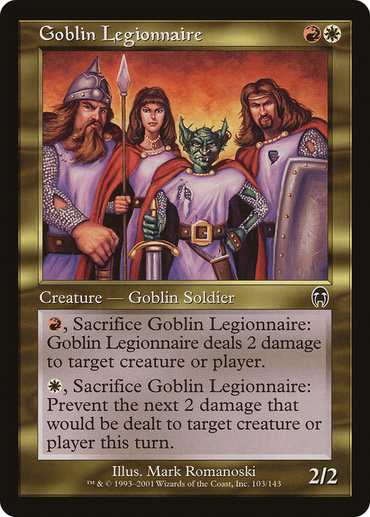 Goblin Legionnaire (APC-103) (Foil)