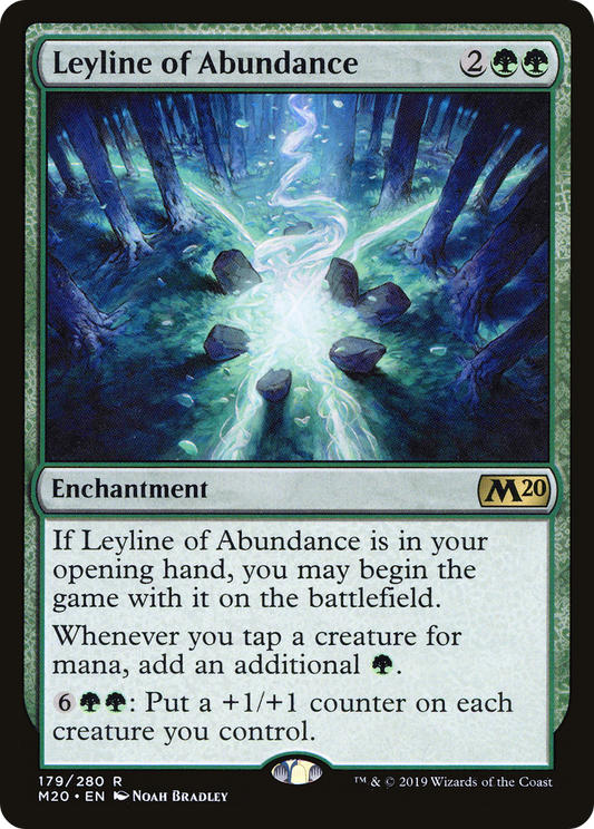 Leyline of Abundance (M20-179) (Foil)