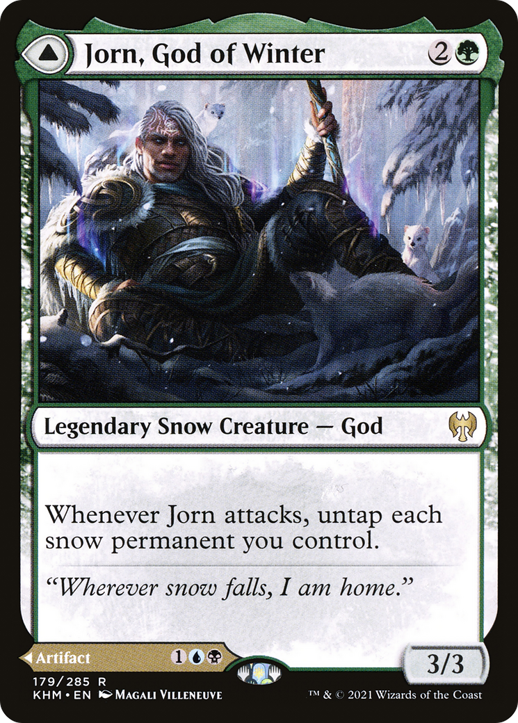 Jorn, God of Winter // Kaldring, the Rimestaff (KHM-179) (Foil)