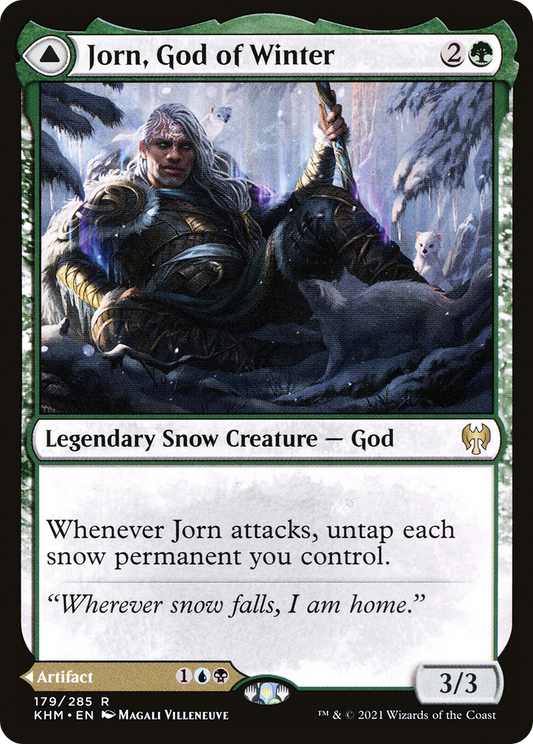 Jorn, God of Winter // Kaldring, the Rimestaff (KHM-179) (Foil)
