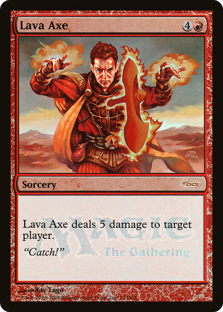 Lava Axe (WPN-013) (Foil)