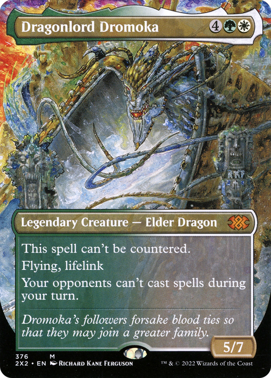 Dragonlord Dromoka (2X2-376) (Borderless)