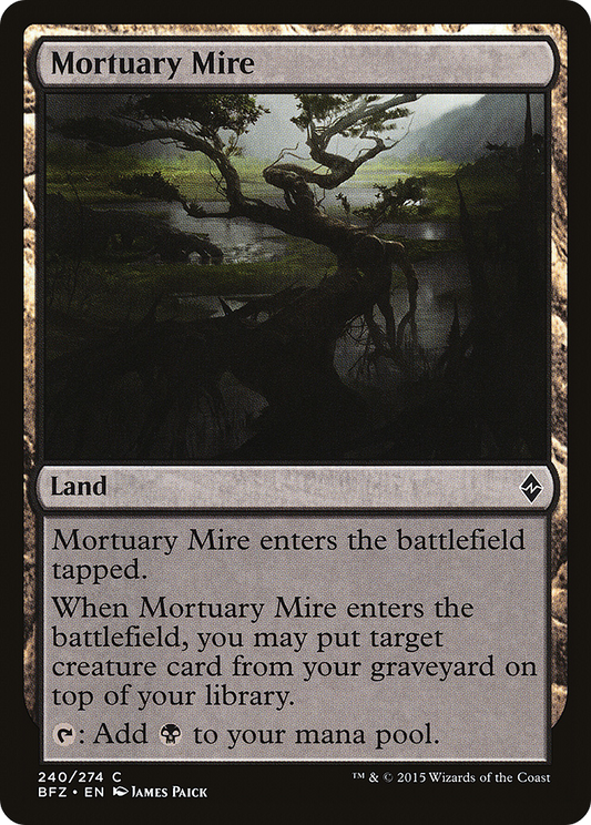 Mortuary Mire (BFZ-240) (Foil)