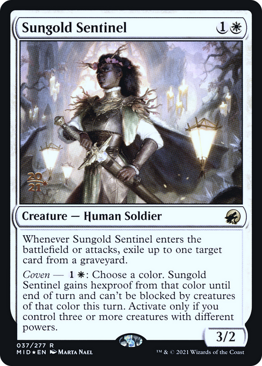 Sungold Sentinel (PRE-37S) (Foil)
