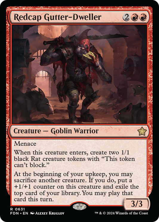 Redcap Gutter-Dweller (FDN-631)