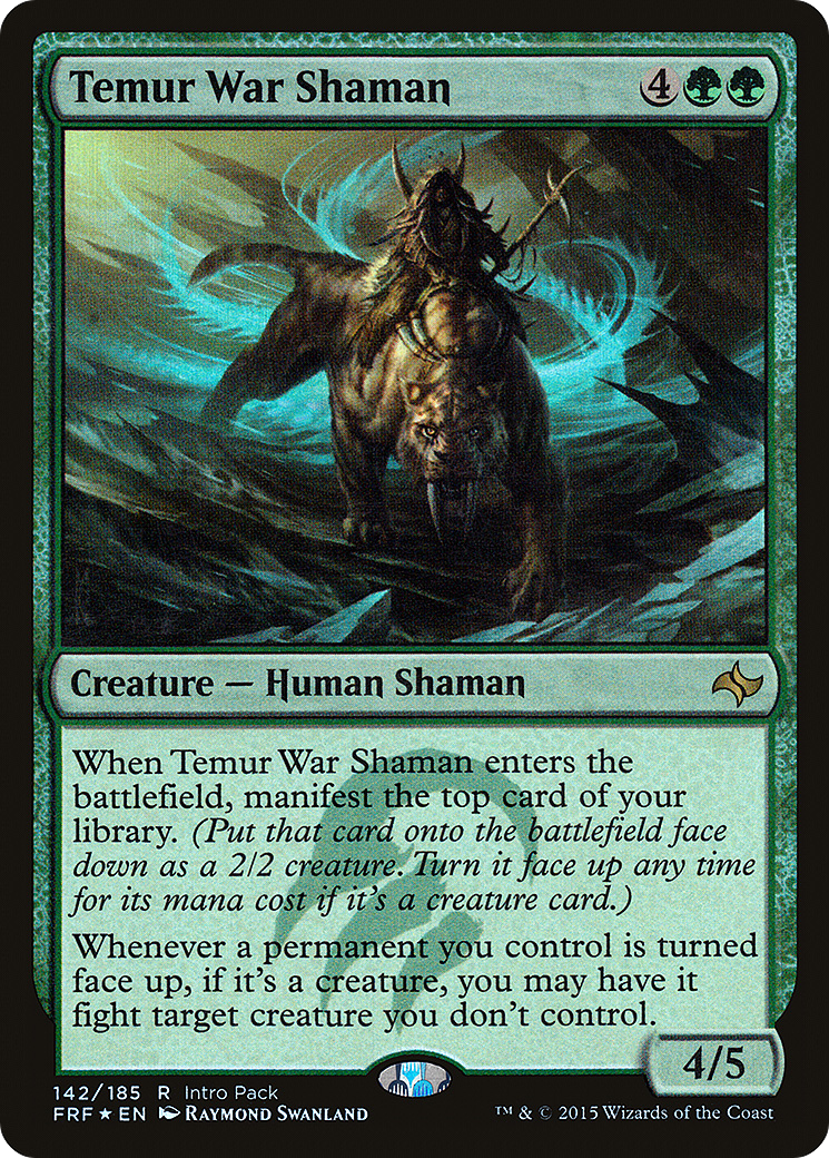 Temur War Shaman (UMP-142) (Foil)