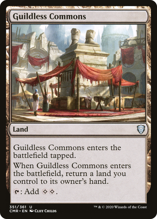 Guildless Commons (CMR-351) (Foil)