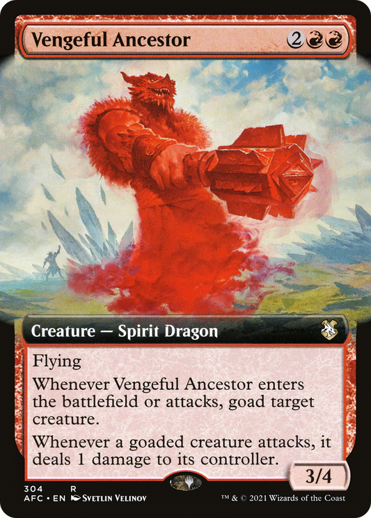 Vengeful Ancestor (AFC-304) (Extended Art)