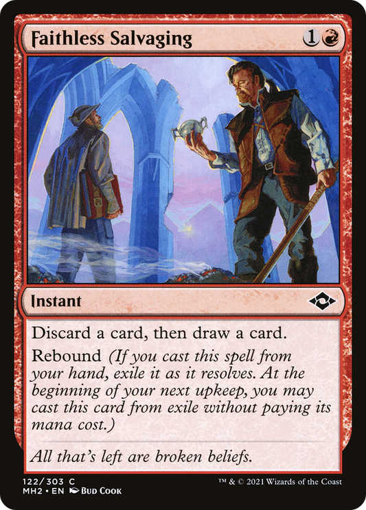 Faithless Salvaging (MH2-122) (Foil)