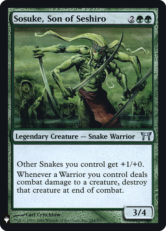 Sosuke, Son of Seshiro (LIST-CHK-244) (Foil)