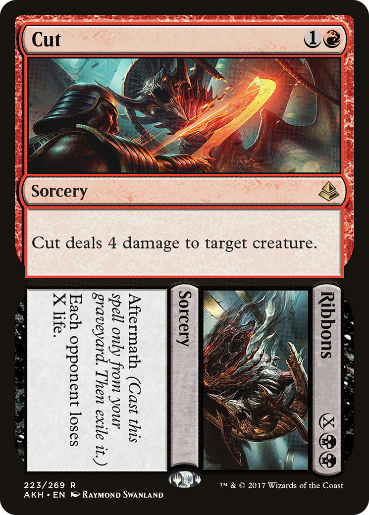 Cut // Ribbons (AKH-223) (Foil)