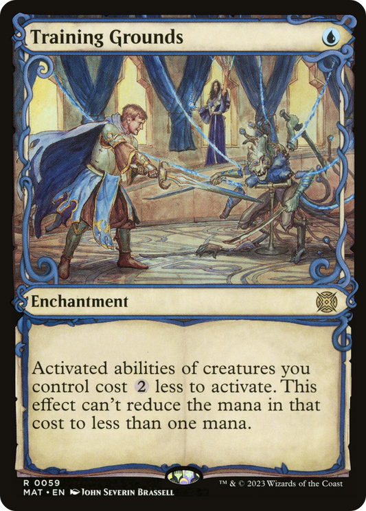 Training Grounds (MAT-059) (Showcase) (Foil)