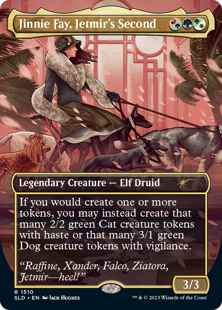 Jinnie Fay, Jetmir's Second // Jinnie Fay, Jetmir's Second (SLD-1510) (Borderless) (Foil)