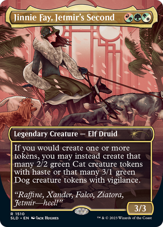 Jinnie Fay, Jetmir's Second // Jinnie Fay, Jetmir's Second (SLD-1510) (Borderless) (Foil)