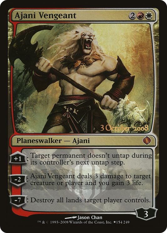Ajani Vengeant (LARP-154★) (Foil)