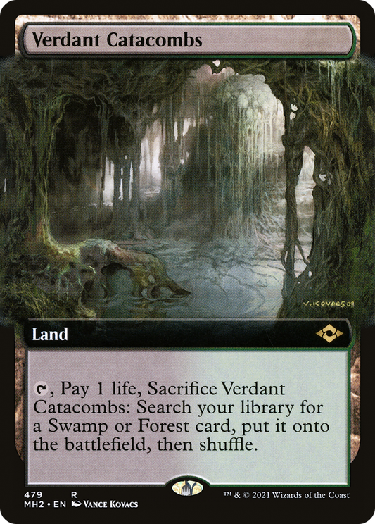 Verdant Catacombs (MH2-479) (Extended Art) (Foil)