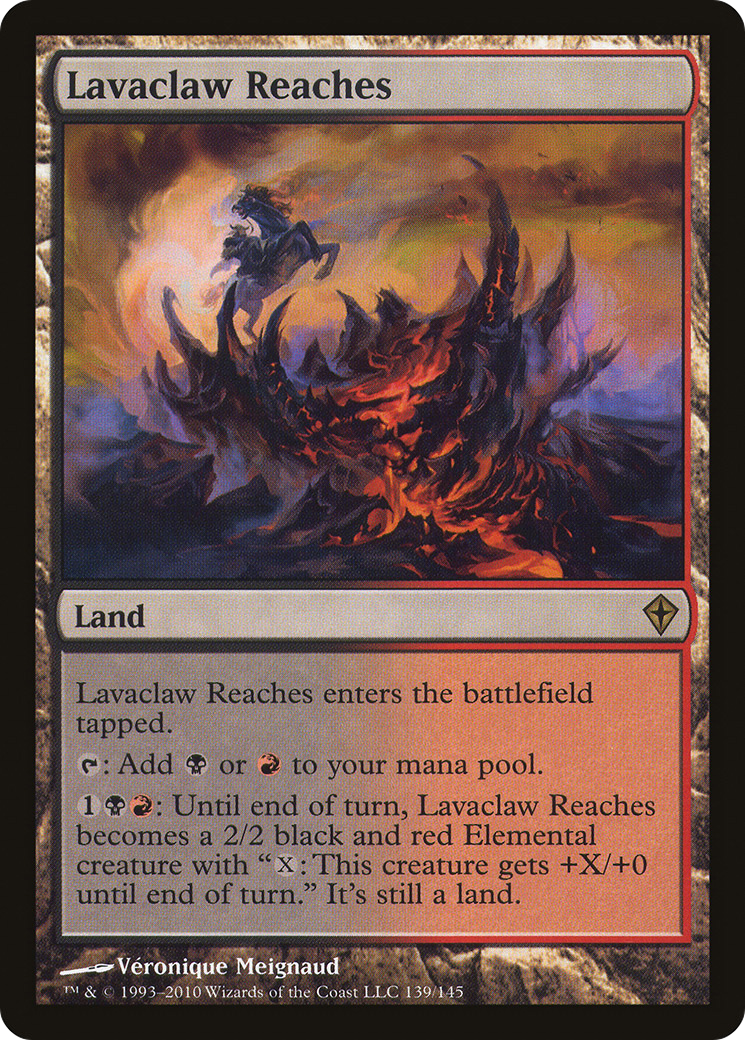 Lavaclaw Reaches (WWK-139) (Foil)