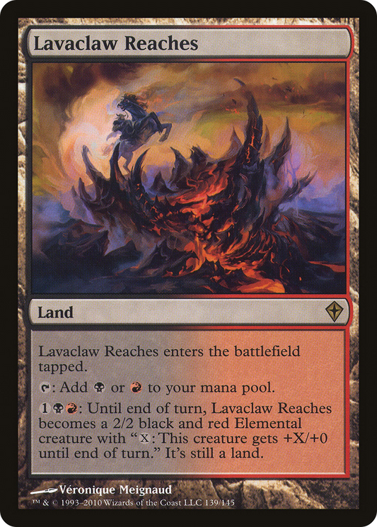 Lavaclaw Reaches (WWK-139) (Foil)