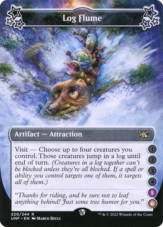 Log Flume (UNF-220B) (Foil)