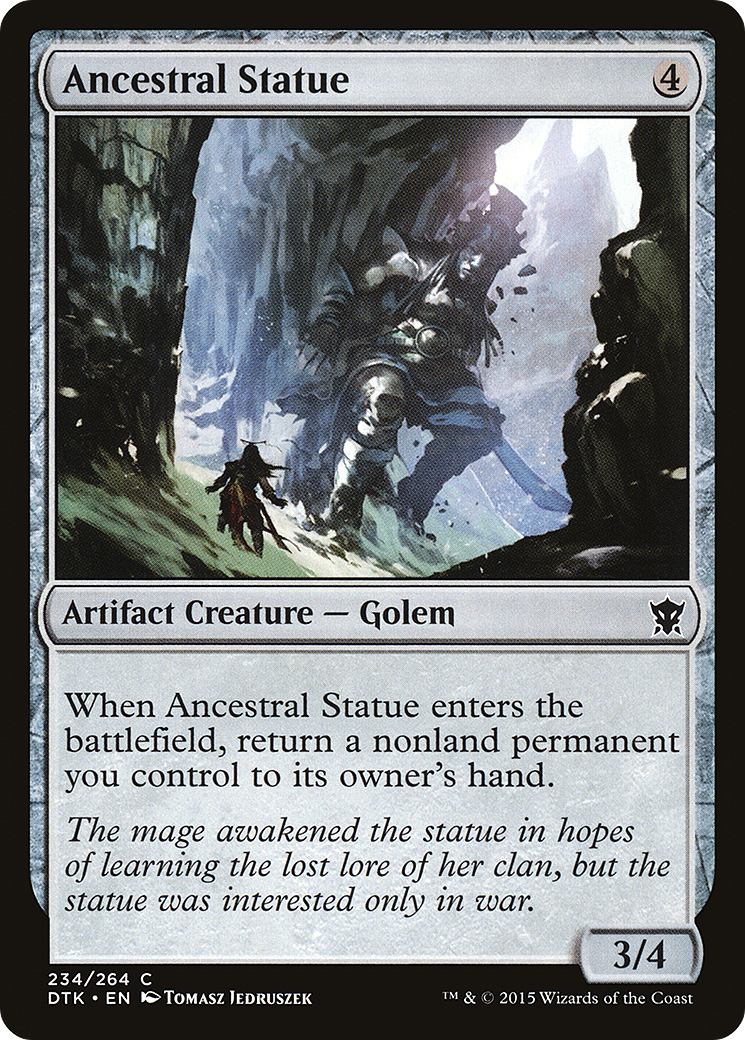 Ancestral Statue (DTK-234) (Foil)