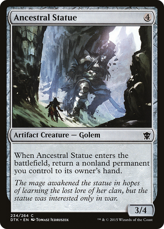 Ancestral Statue (DTK-234) (Foil)