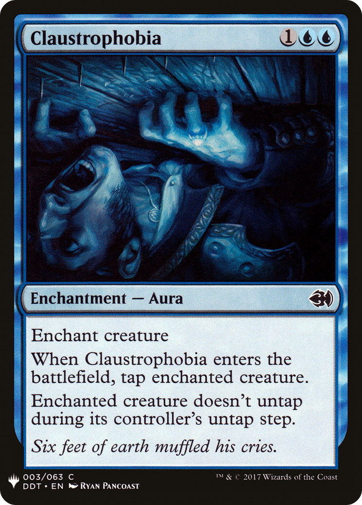 Claustrophobia (LIST-DDT-3)