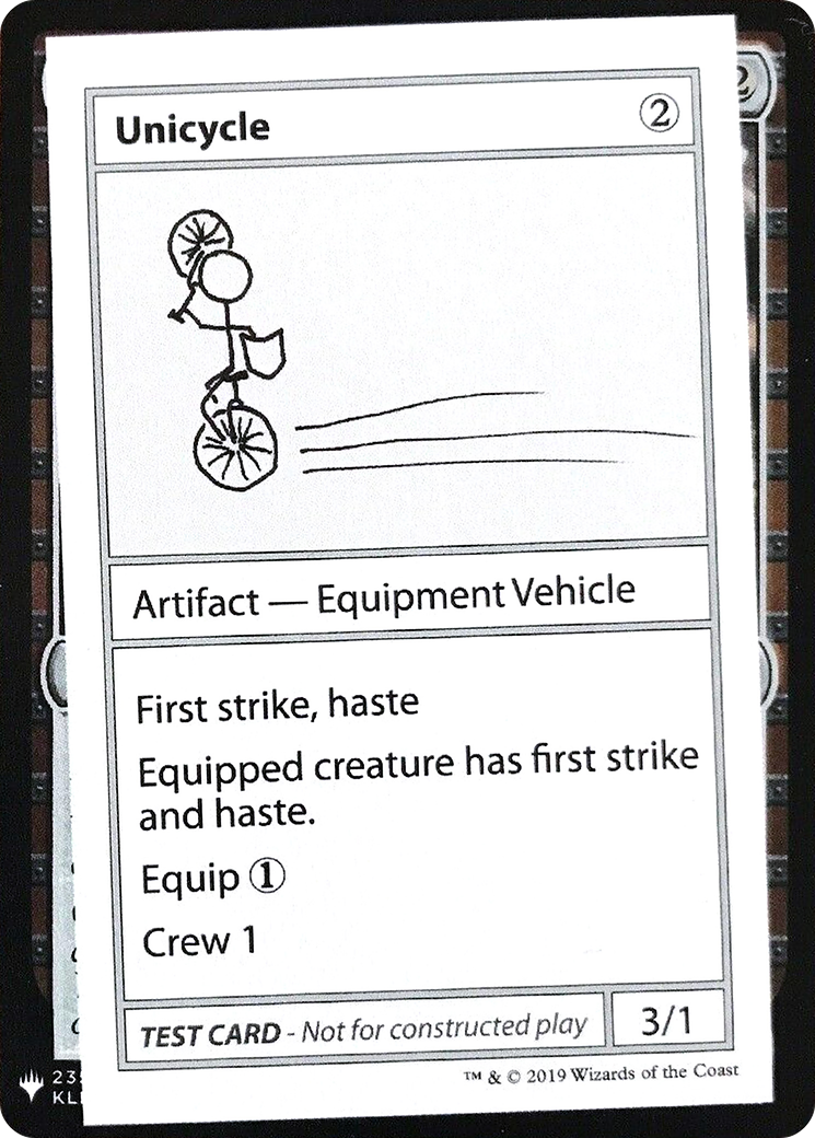 Unicycle (CMB1-110)